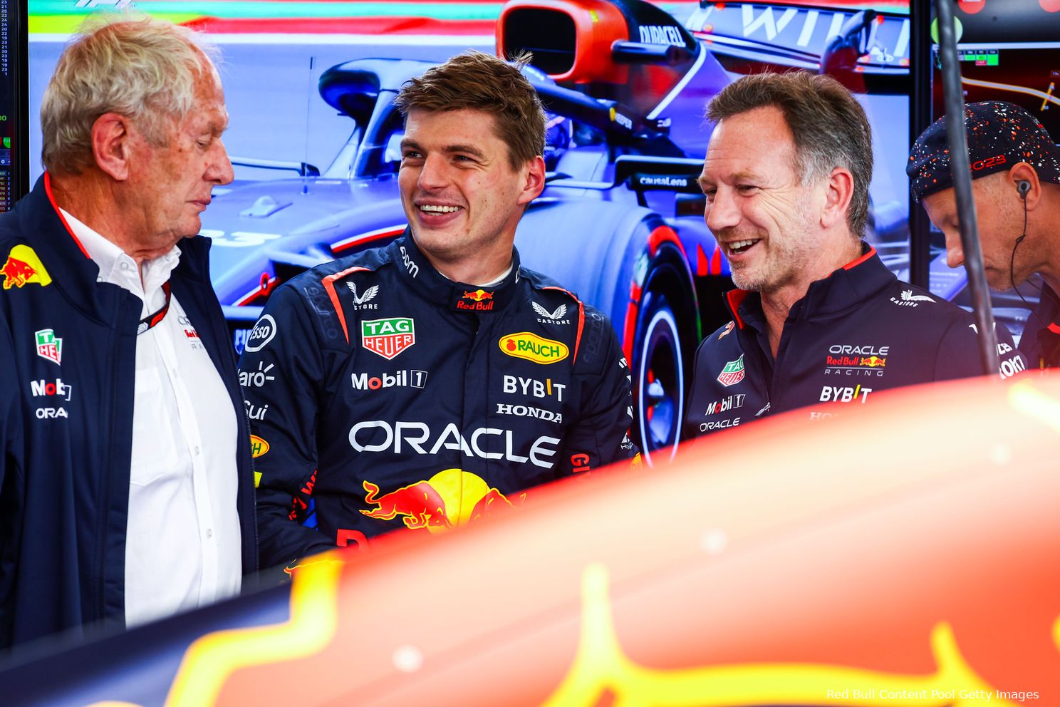 max verstappen helmut marko christian horner 2024 belgie vrijdag