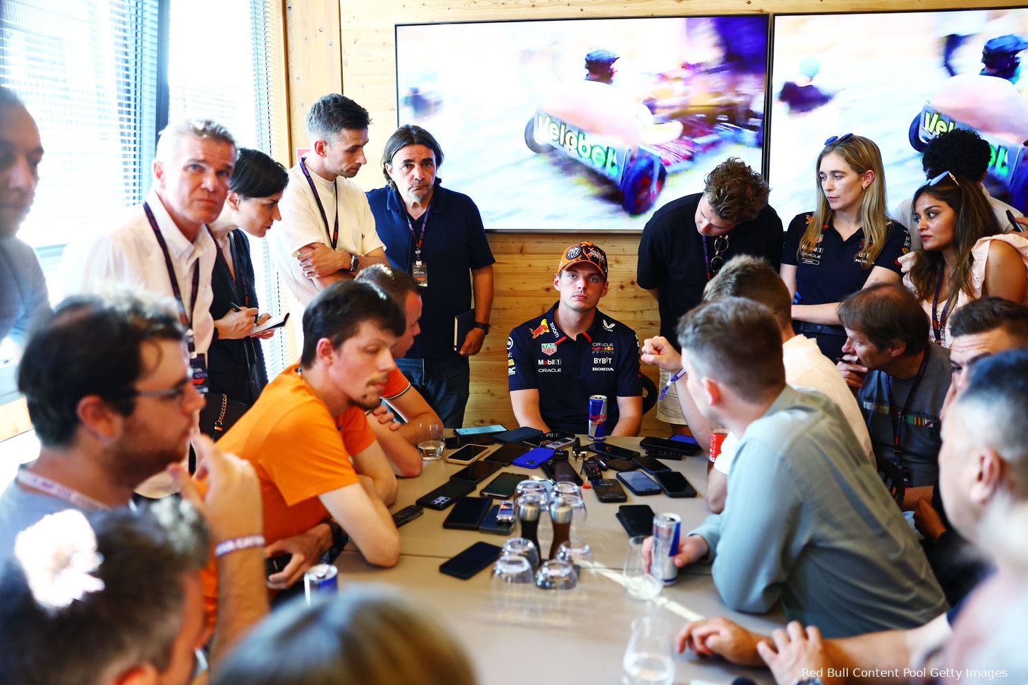 max verstappen hongarije boedapest mediadag 1 media pers interview