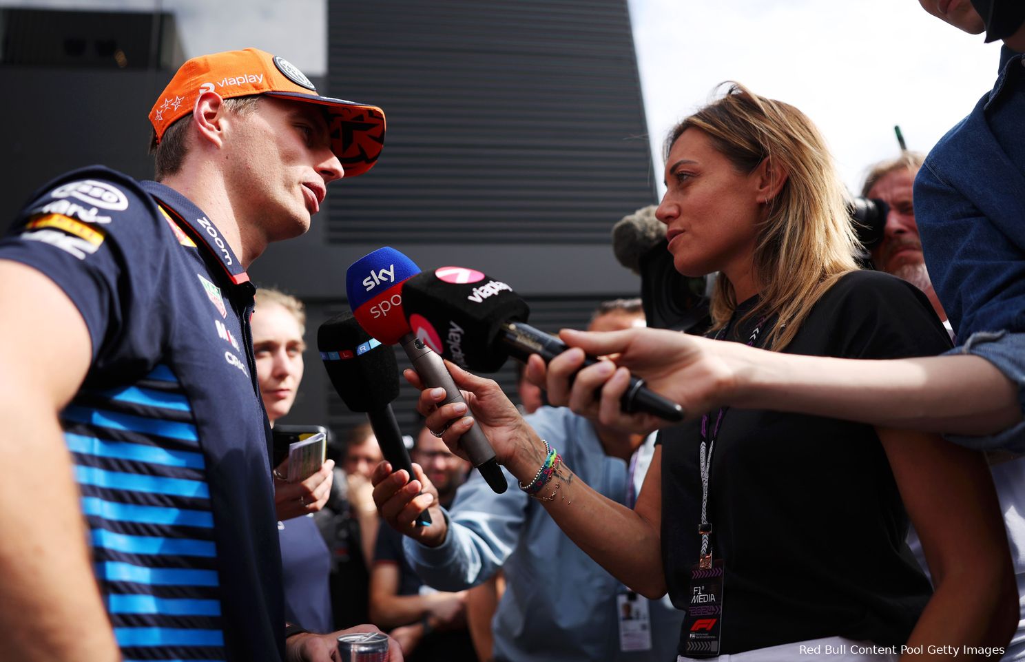 max verstappen media dag donderdag maria sanghi sky sports viaplay