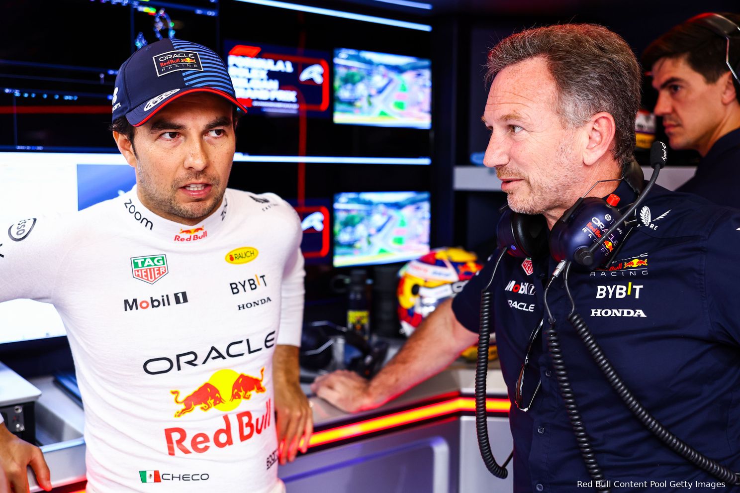 sergio perez racedag belgie 2024 redbullracing christian horner