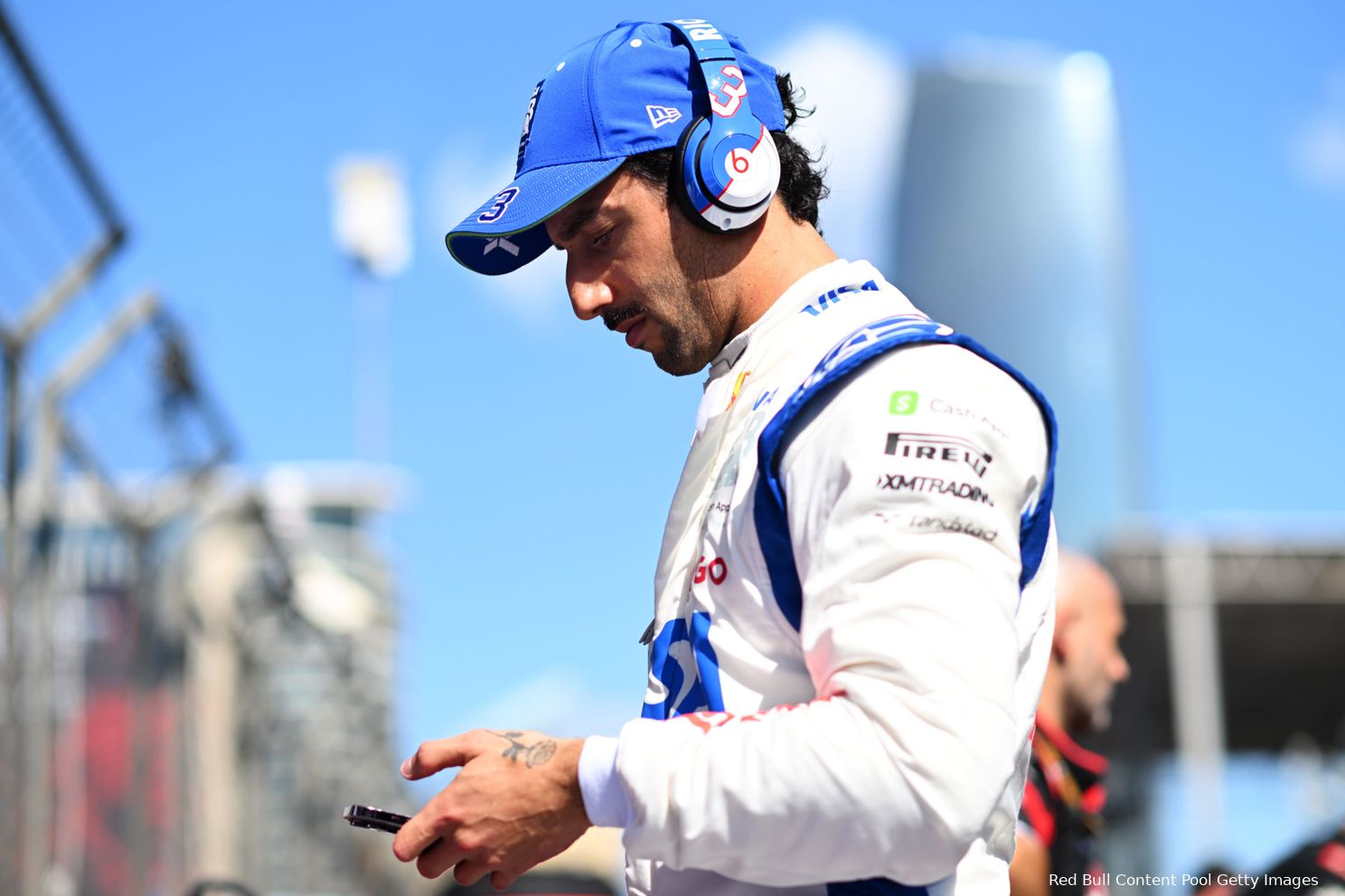 daniel ricciardo visa cash app rb gp azerbeidzjan zondag 2024 2