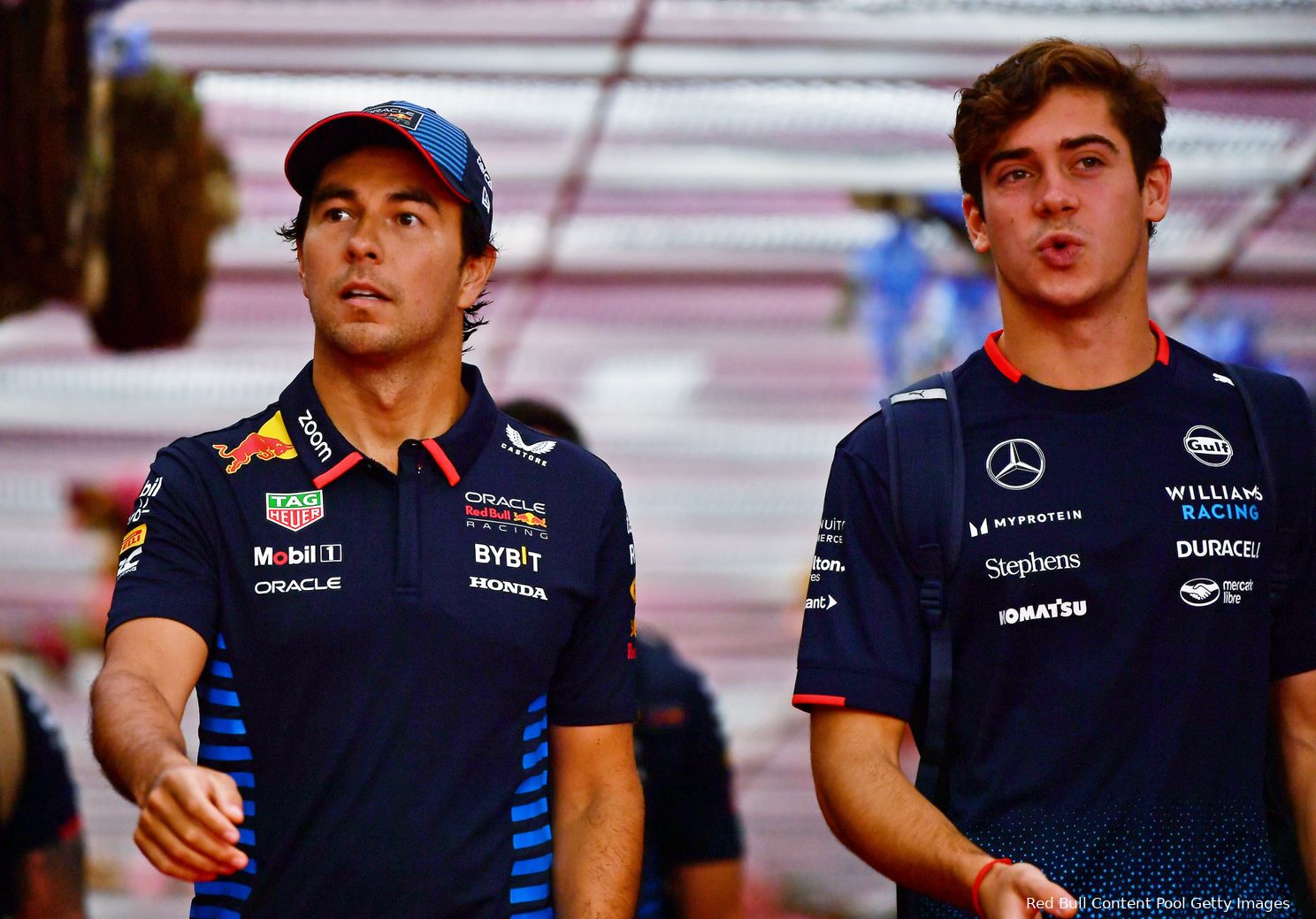 red bull racing sergio perez williams franco colapinto gp azerbeidzjan zaterdag 2024