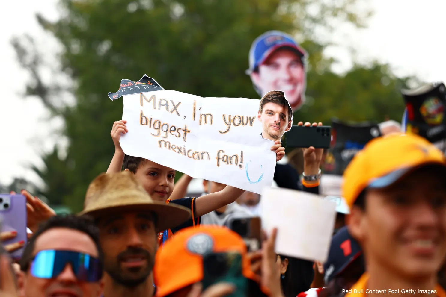 max verstappen red bull racing gp mexico zaterdag 2024 fans