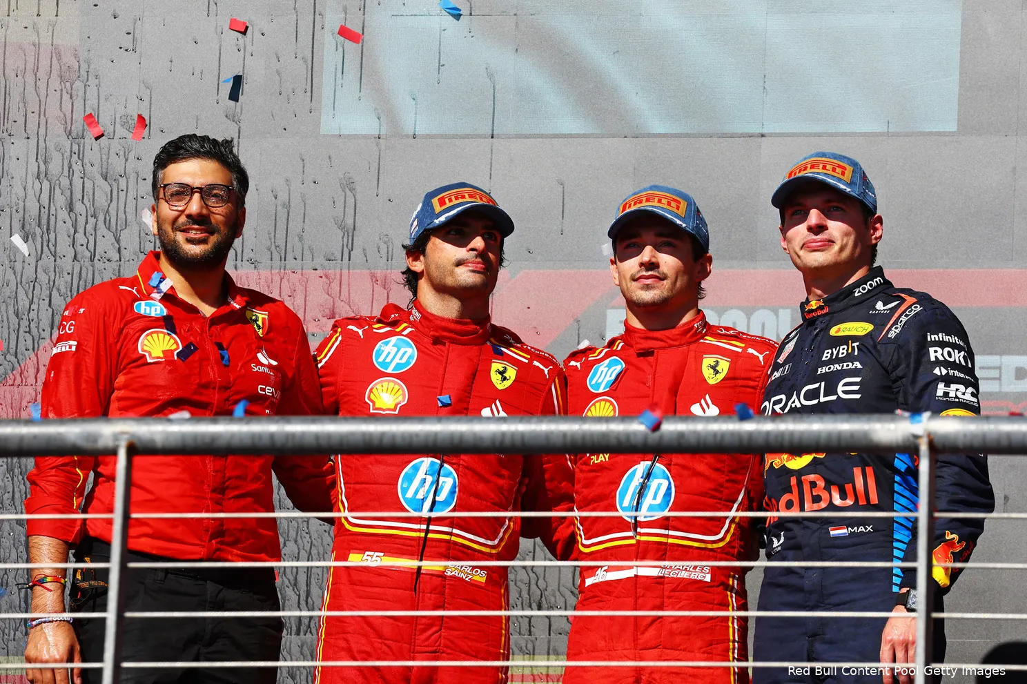 max verstappen red bull racing gp verenigde staten 2024 carlos sainz charles leclerc ferrari