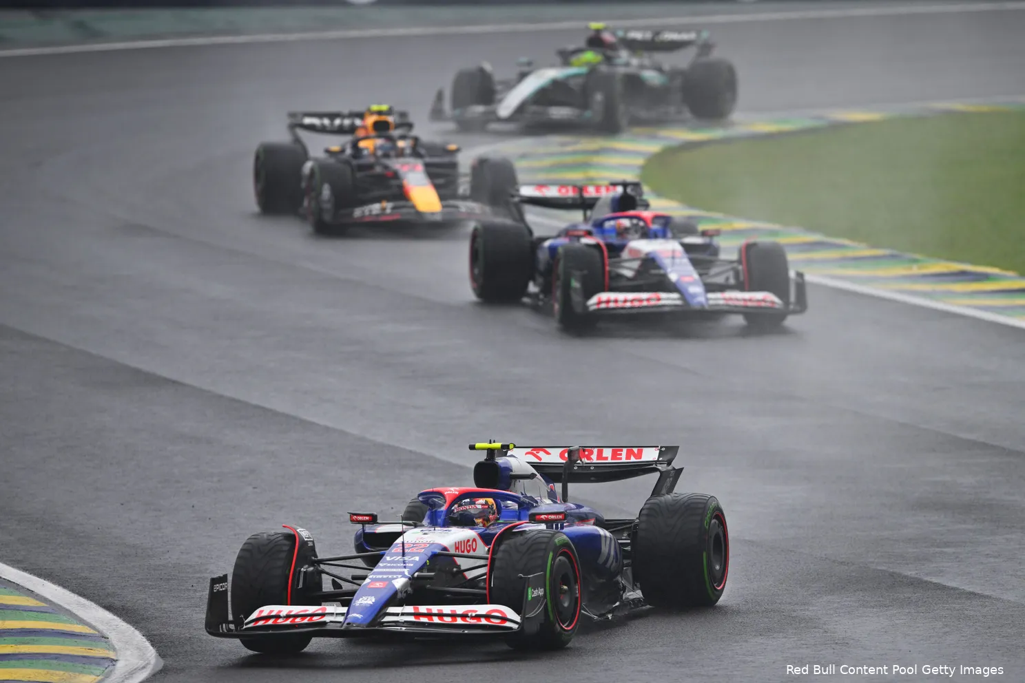 liam lawson vcarb brazilie 2024 zondag herstart