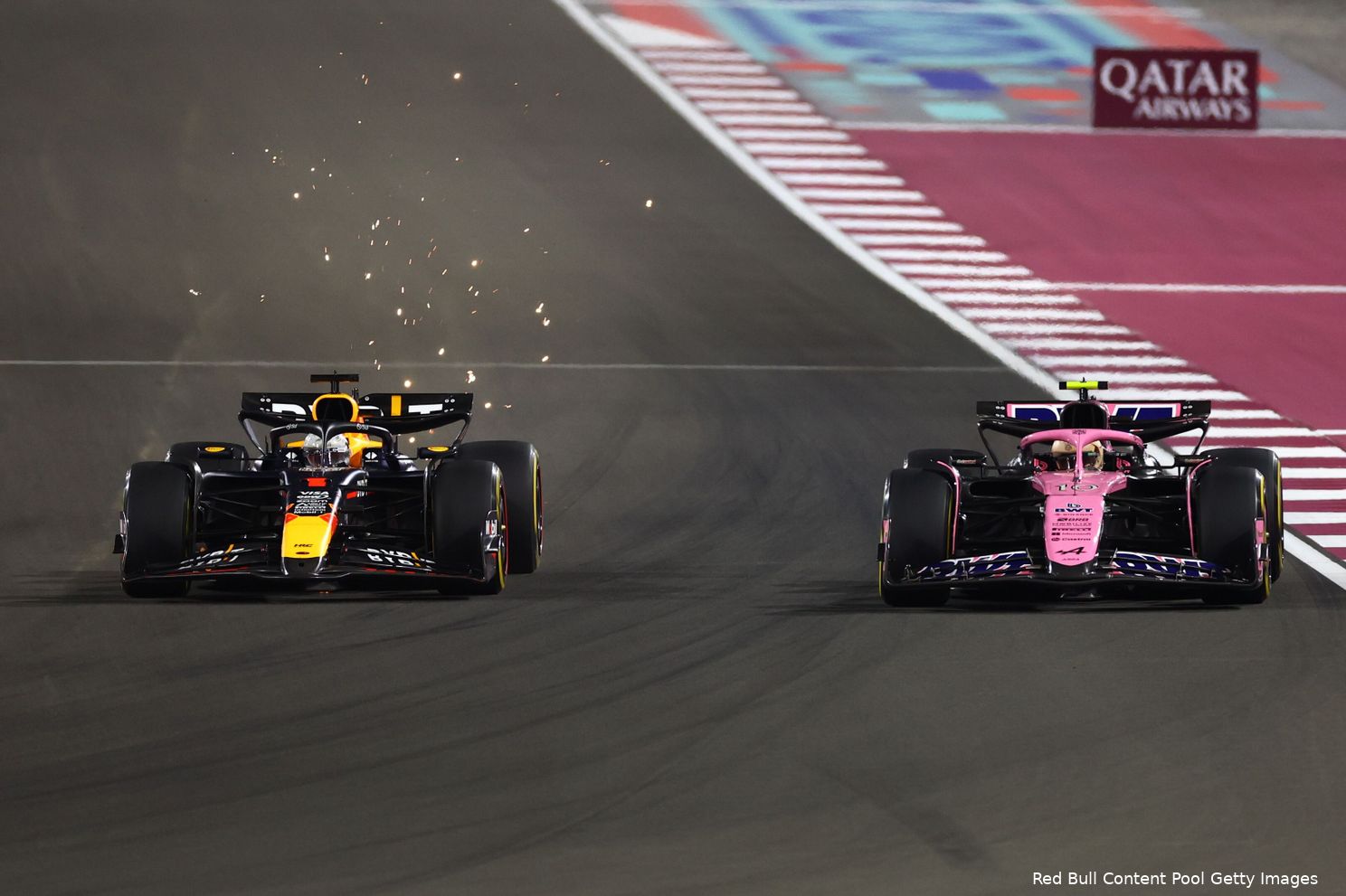 max verstappen sprintrace zaterdag qatar 2024 redbullracing pierre gasly