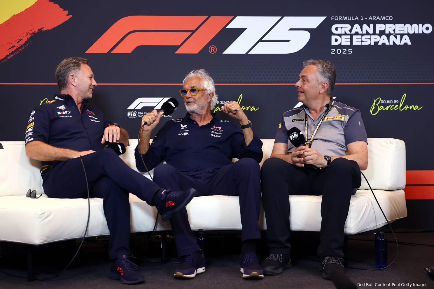 Horner vermijdt kundig een lastig onderwerp: 'Net als Briatore zeg ik: ik ga geen antwoord geven'