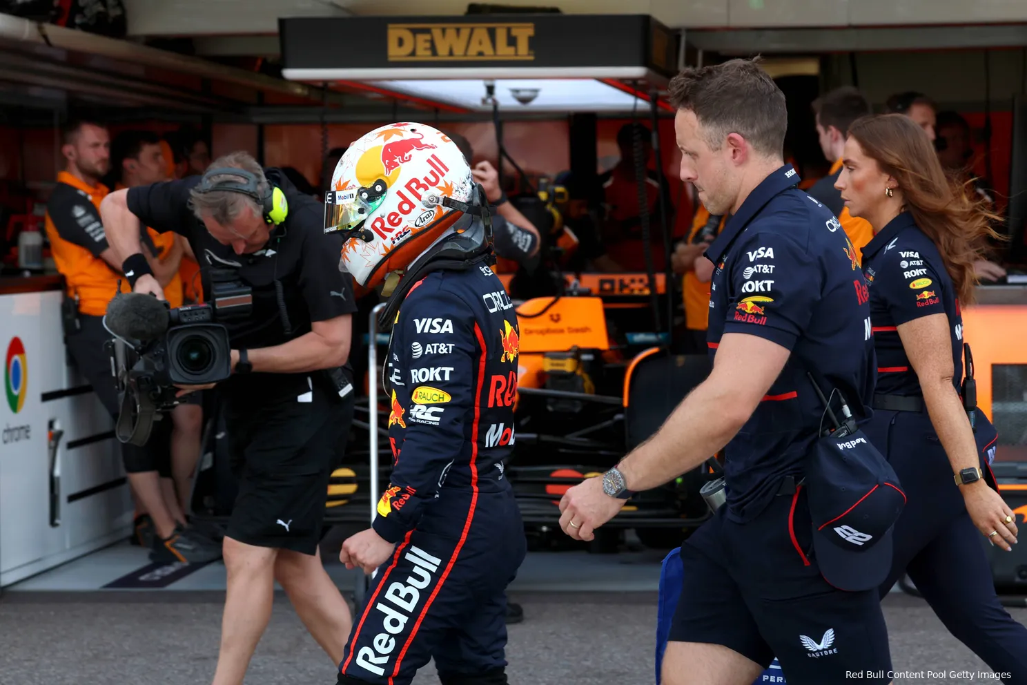 red bull racing yuki tsunoda zaterdag gp monaco 2025 pitstraat