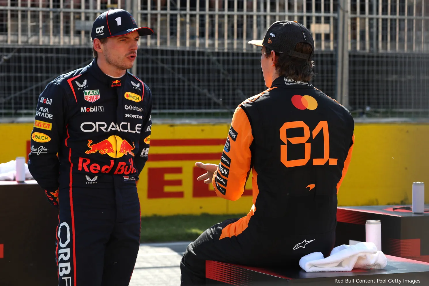 max verstappen red bull racing oscar piastri mclaren gp canada zaterdag 2025
