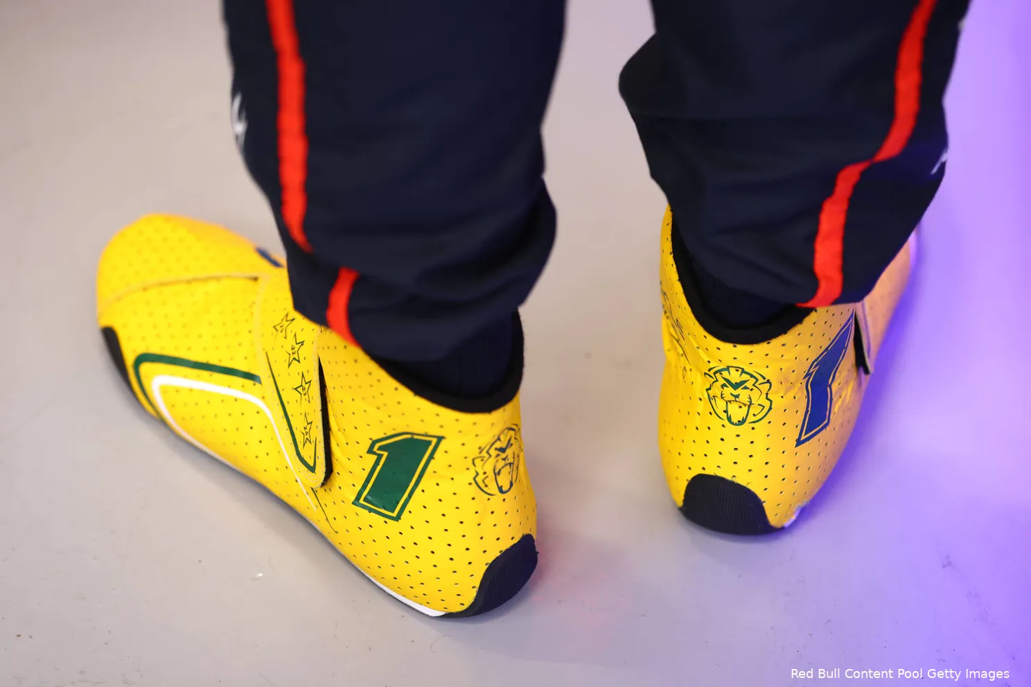 max-verstappen-red-bull-racing-2025-zaterdag-schoenen