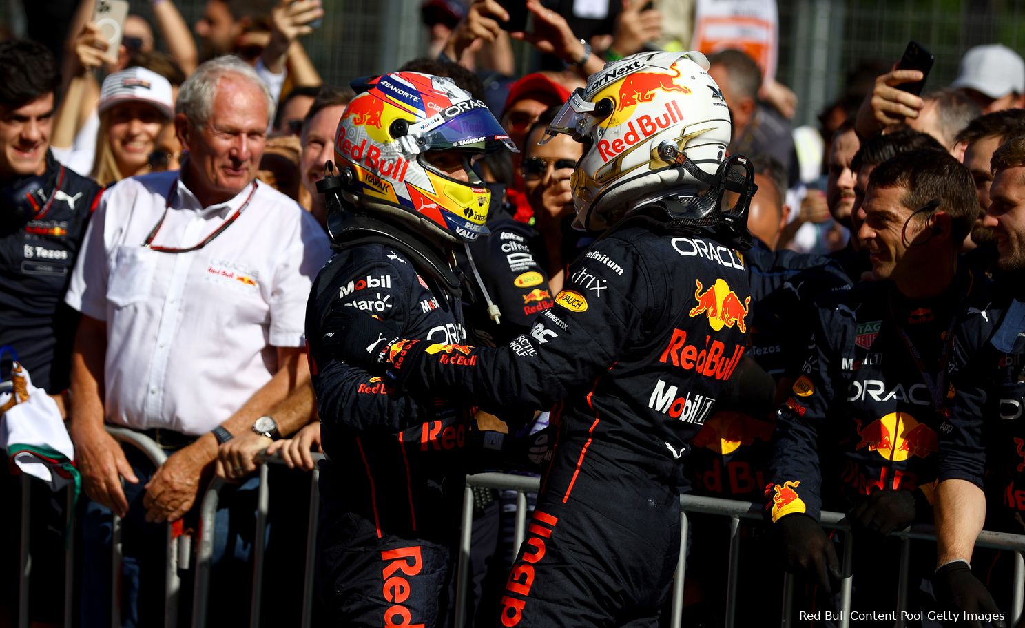 NB: 'Een oncomfortabele Verstappen liet zien nog steeds de snelste Red Bull-coureur te zijn'