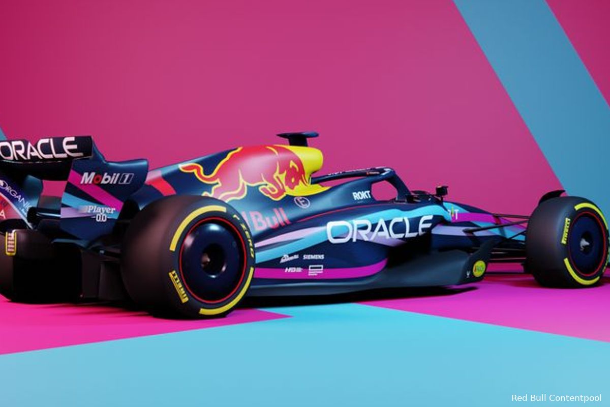 Red Bull Racing onthult speciale fan-made livery voor GP Miami