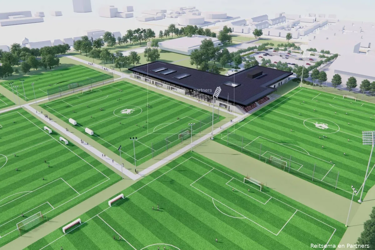 trainingscomplex fc twente 2026 schets tekening