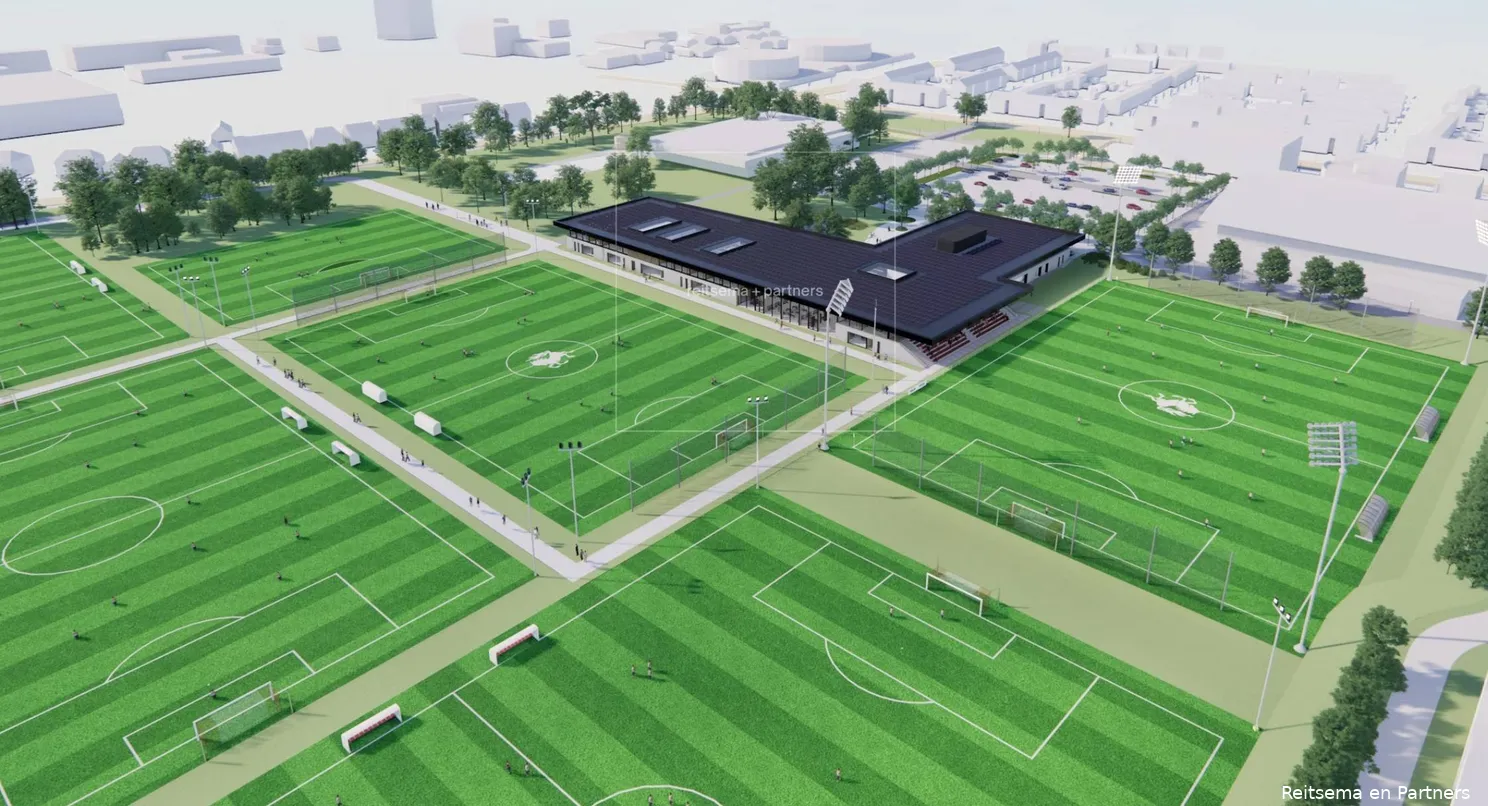 trainingscomplex fc twente 2026 schets tekening