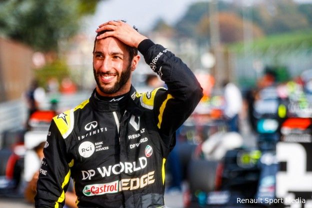 Ricciardo gaat gemist worden bij Renault: 'Hij is in topvorm en rijdt ongelooflijk goed'