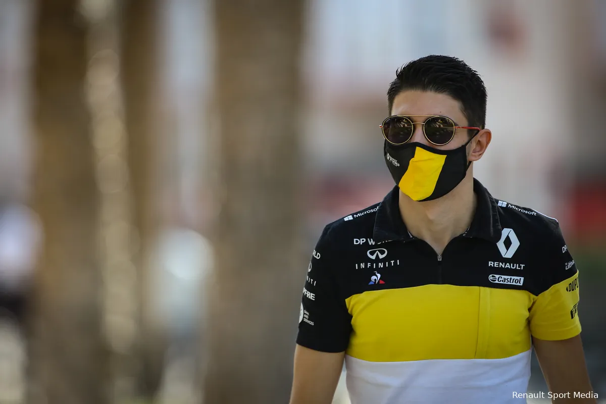 Ocon niet bang voor Alonso: 'Als ik bang was, zou ik de Formule 1 moeten verlaten'