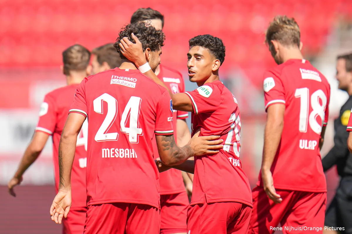 mesbahi taha oefenwedstrijd fc twente