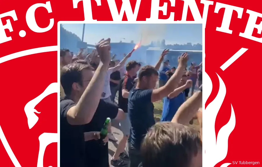 Video: SV Tubbergen bouwt feestje langs de snelweg na geweigerd te zijn in de Kuip