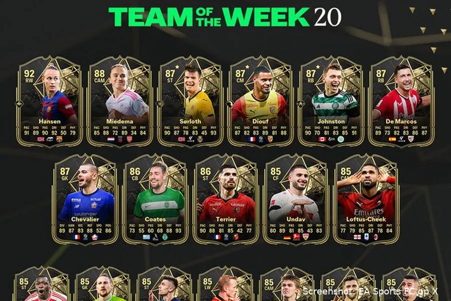 ea sports fc 24 team of the week 20 met lars unnerstalljpeg