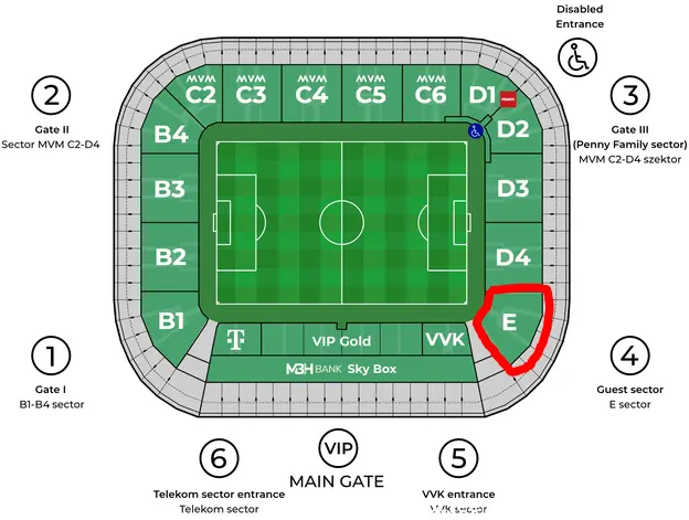 Ferencvaros-uitvak