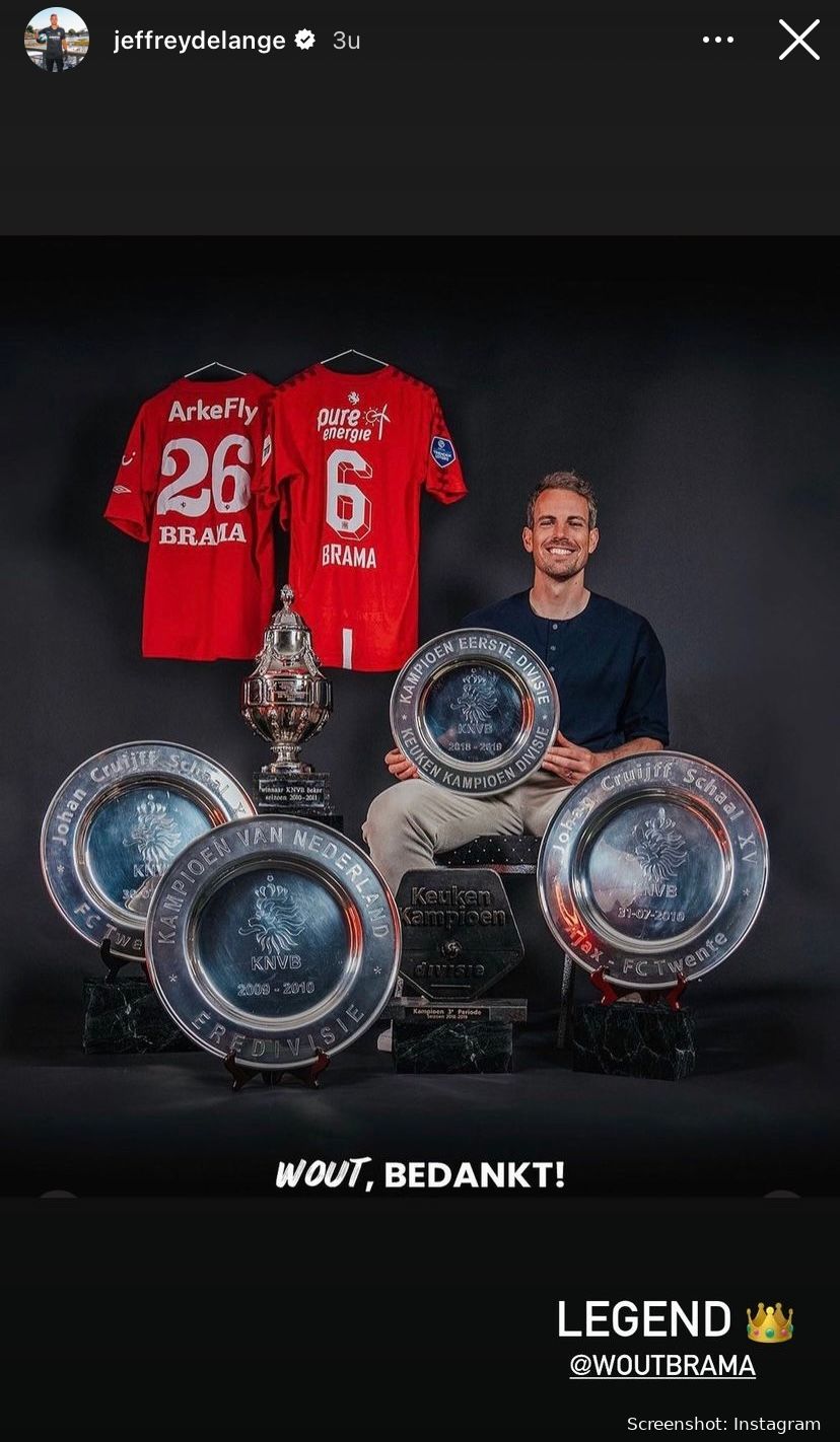 (Oud-)teamgenoten reageren op aankondiging Brama: "The myth, the legend!"