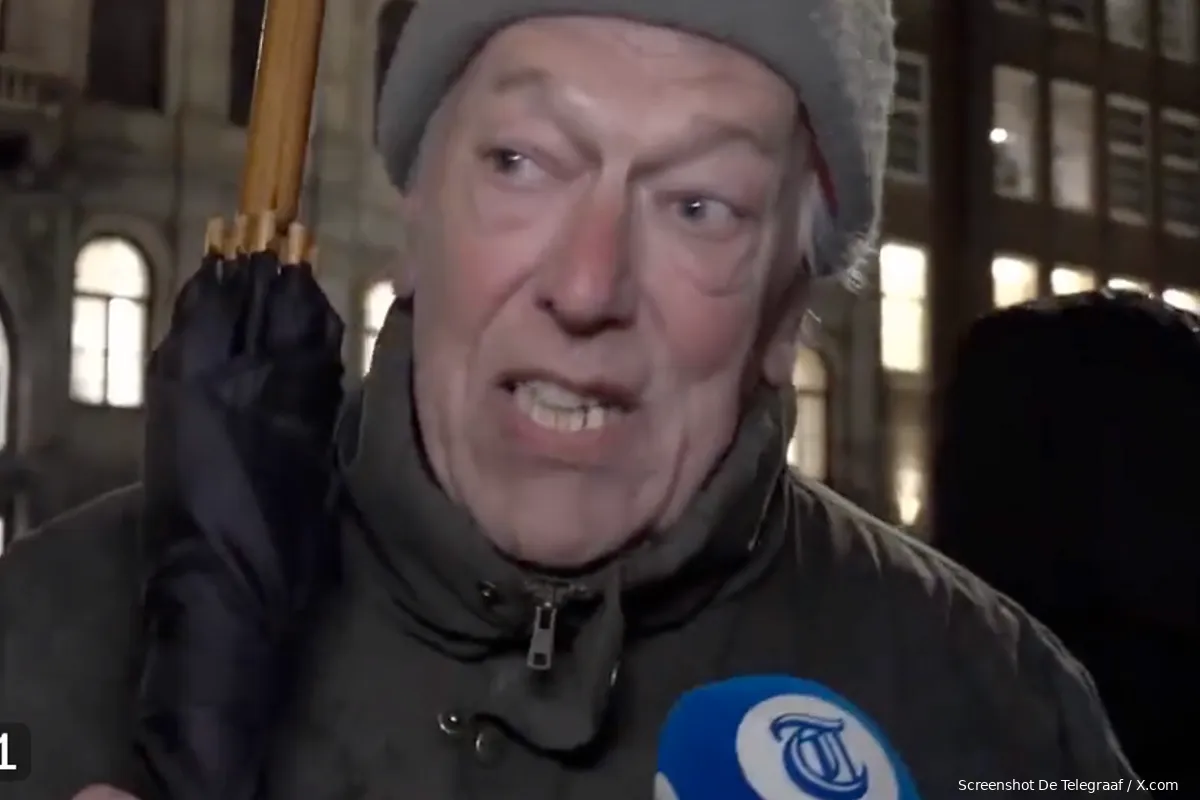 Video! Leftist protester finds Wilders the new Hitler: 'Hitler also came to power through democracy'