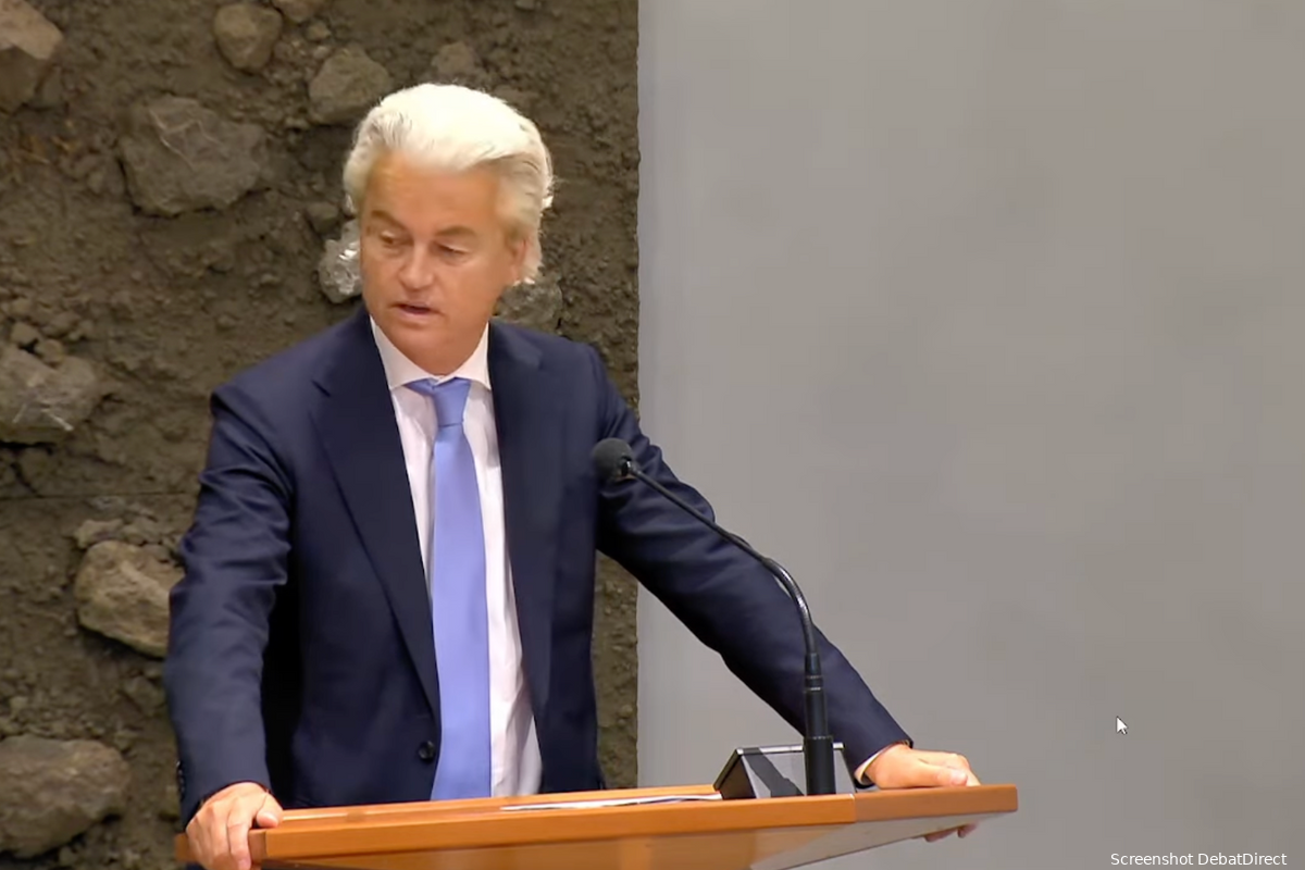 Geert Wilders: 'Niemand vertrouwt dit kabinet meer. Ik dien motie van wantrouwen in'