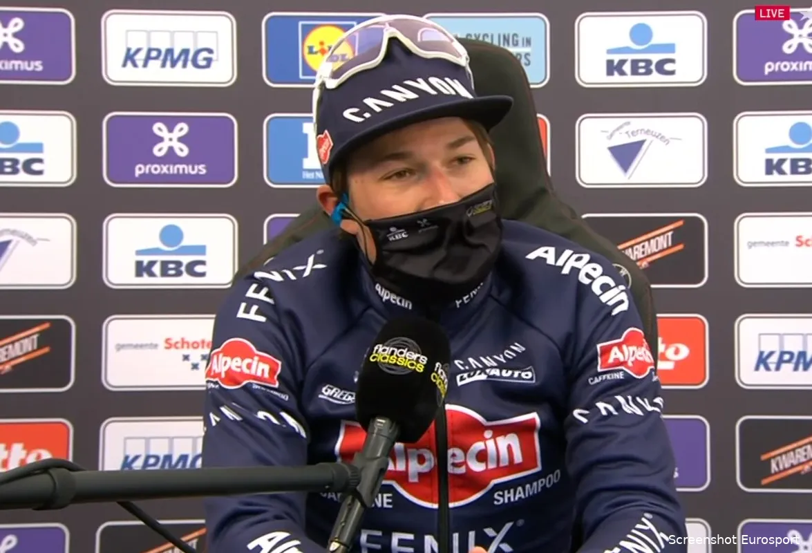 Philipsen trots op zege in Scheldeprijs: 'We hadden het niet beter kunnen doen'