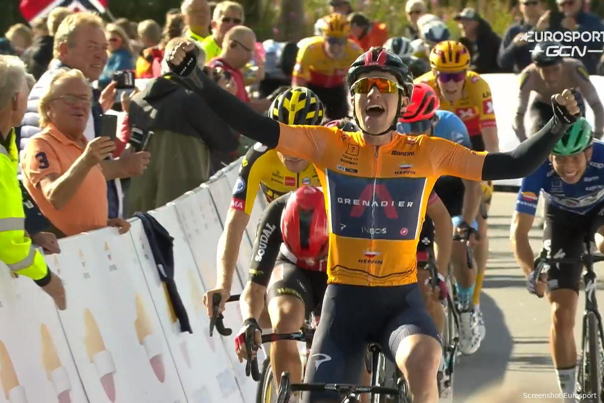 Hayter wint opnieuw in Ronde van Noorwegen na spannende tweede etappe