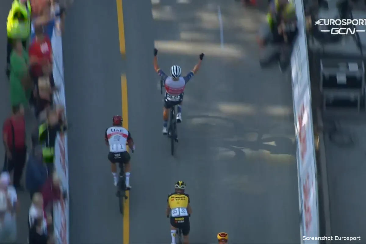 Pedersen wint zwaar bevochten derde etappe in Ronde van Noorwegen