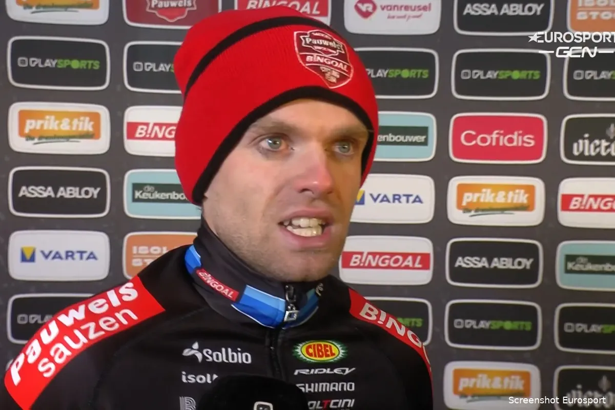 Iserbyt naast podium: 'Hopen op snellere wedstrijden om bij Van Aert te kunnen blijven'