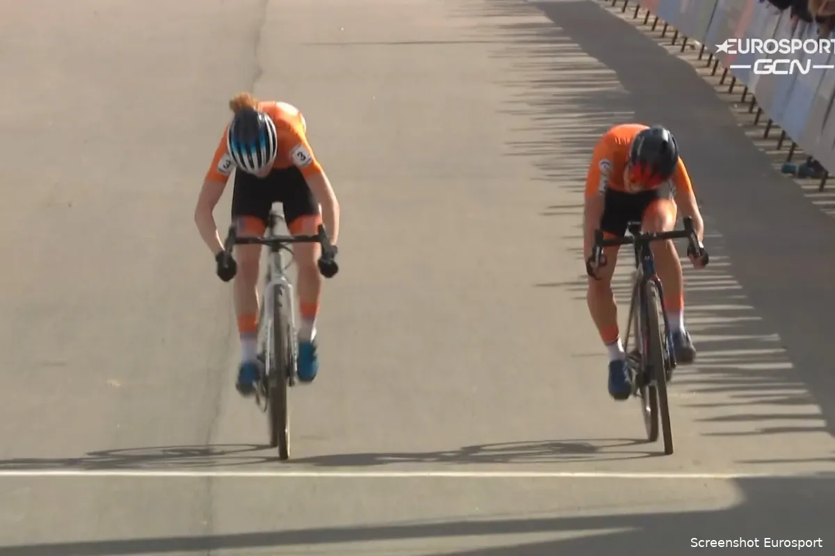 Pieterse volgt Van Empel op als wereldkampioene (beloften) na enerverende driestrijd