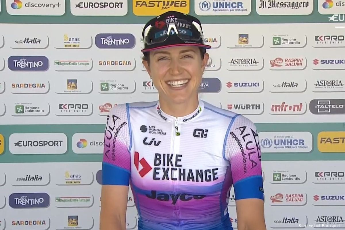 Kristen Faulkner rekent in proloog af met Van Vleuten en co en grijpt de leiding in Giro Donne