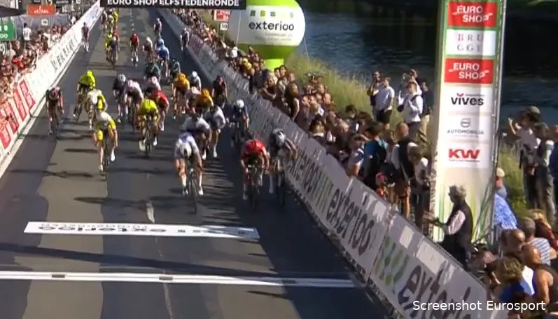 Jakobsen geeft visitekaartje af richting de Tour met winst in Elfstedenronde