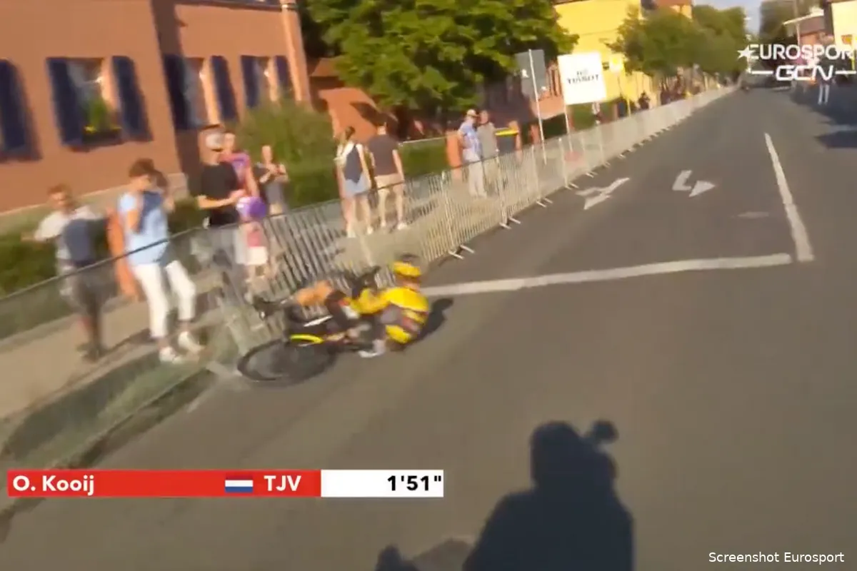 Kooij gaat toch niet meer van start in Ronde van Duitsland na val in proloog