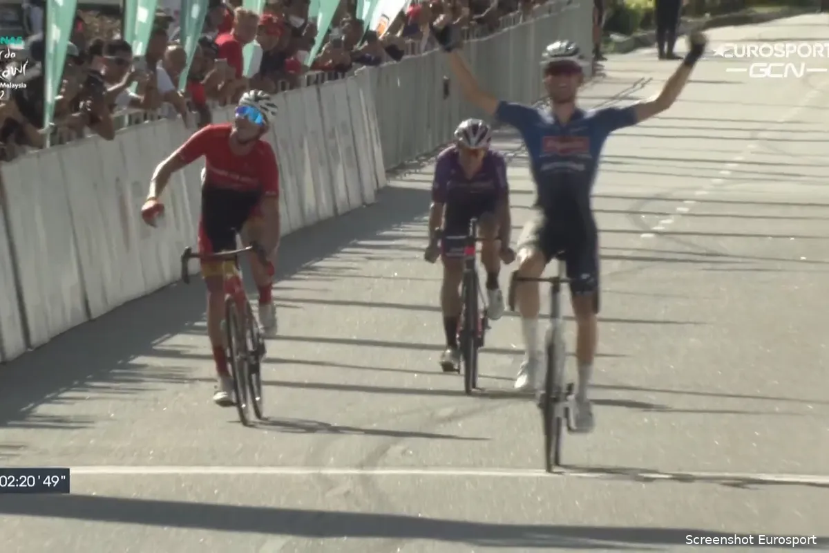 Beresterke Bax wint ingekorte zevende etappe Tour de Langkawi