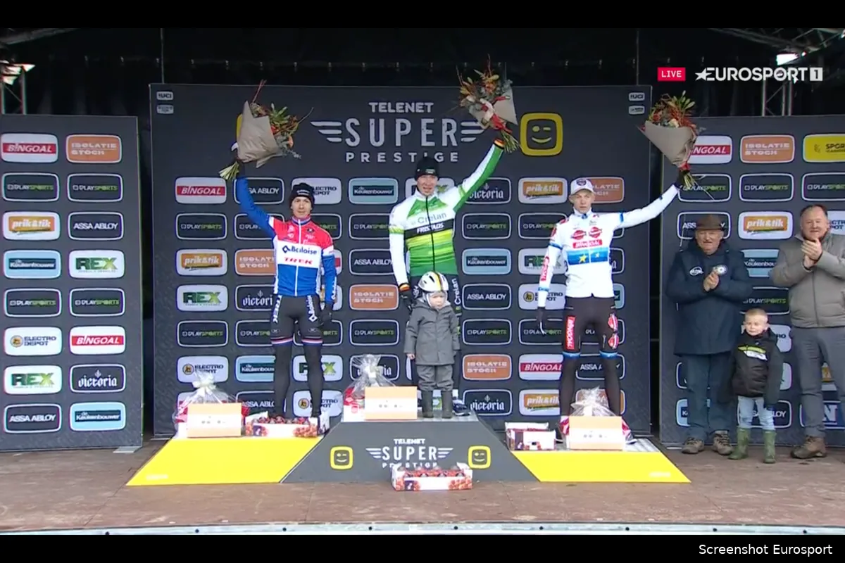 Ook in Merksplas een overwinning voor Laurens Sweeck: 'Ik denk dat ik nog niet honderd procent ben'