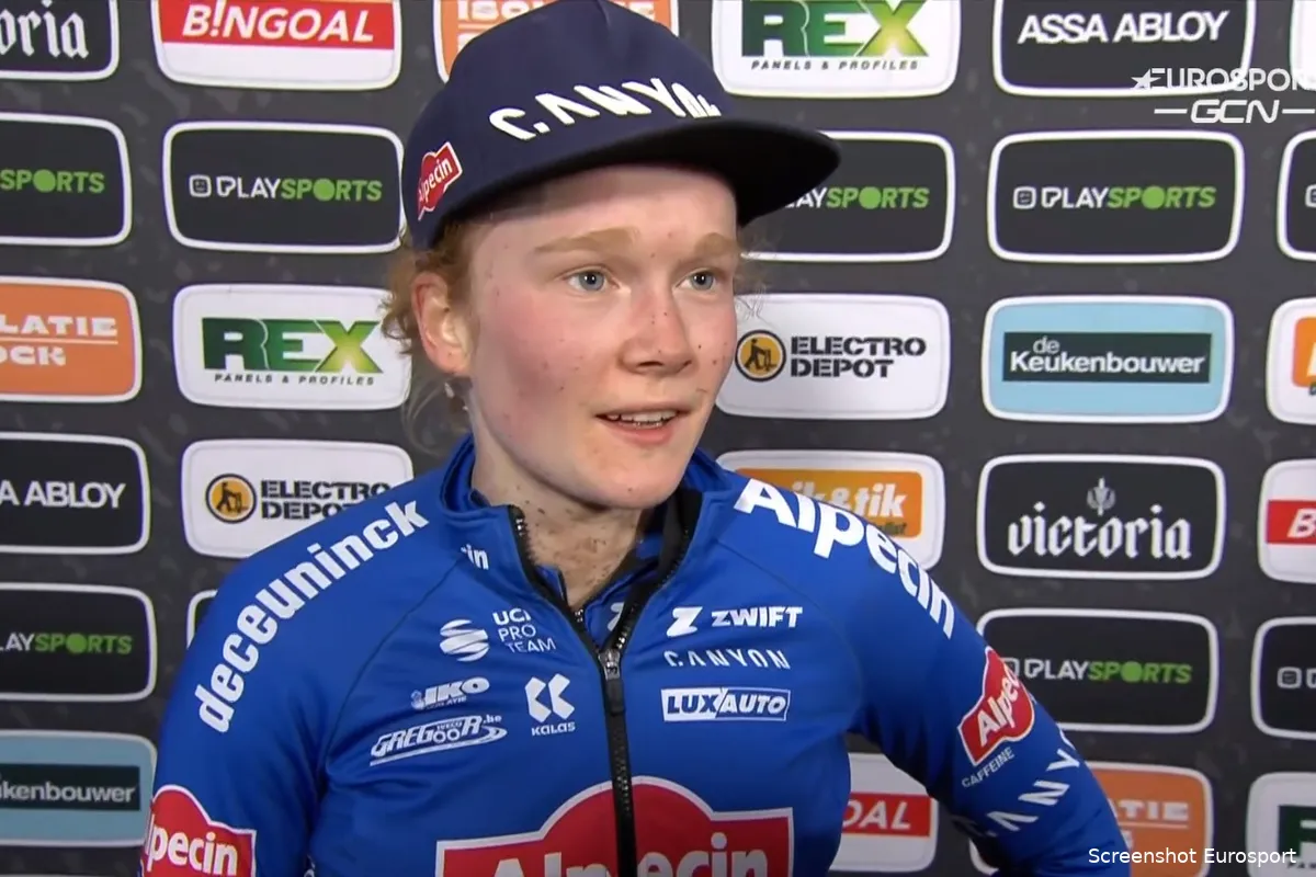 Pieterse lacht over knalstart in Diegem: 'Soms heb ik zoveel zin, dan start ik te hard'