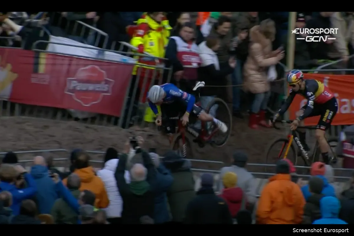 Gefrustreerde Mathieu van der Poel moest inhouden in Zonhoven: 'Mijn rug doet nog altijd veel pijn'