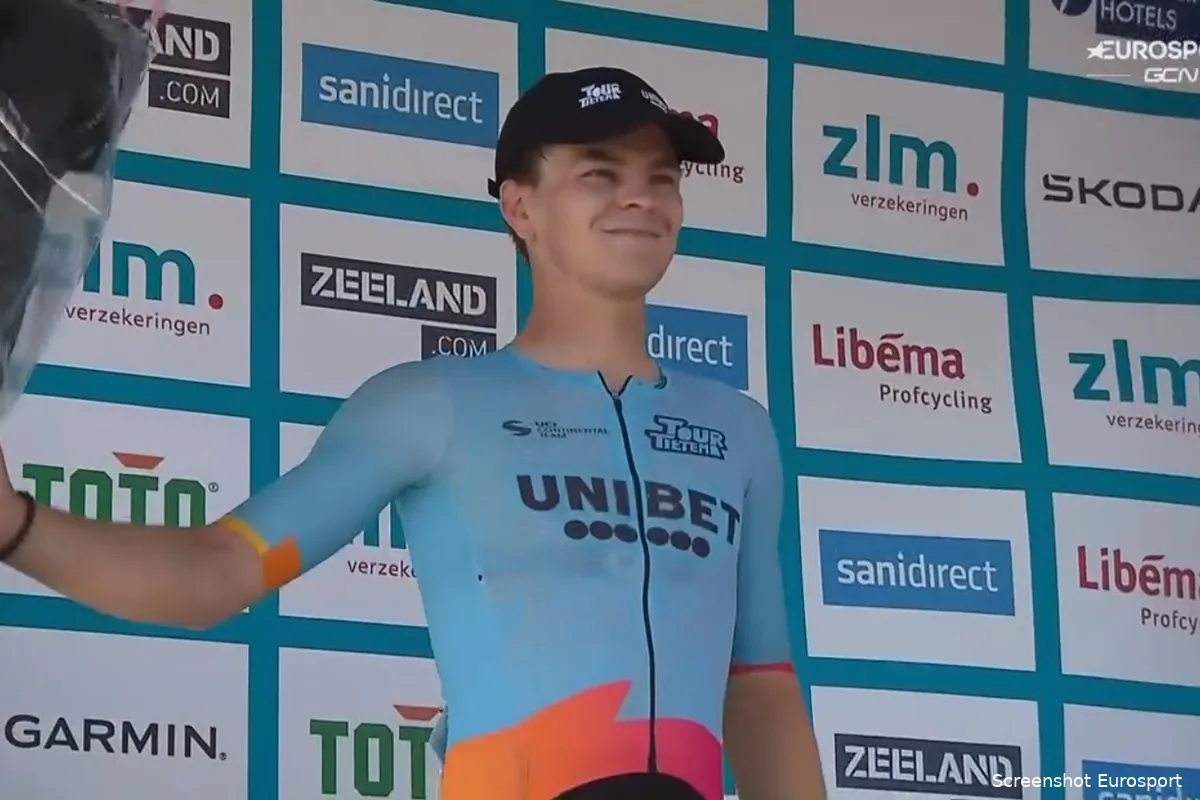 Yentl Vandevelde stunt namens Tour de Tietema-Unibet: 'We schrijven geschiedenis'