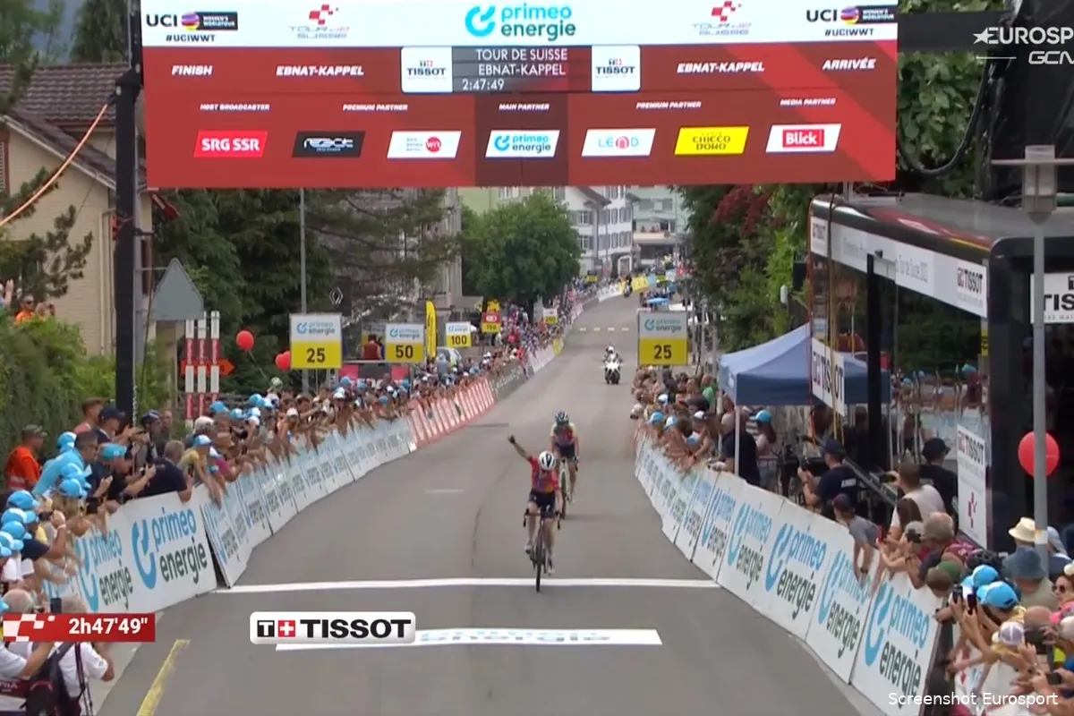 SD Worx pakt winnende lijn weer op! Slotrit Zwitserland voor Fisher-Black, eindzege naar Reusser