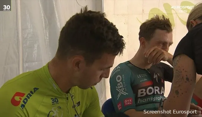 Tranen bij Ide Schelling: op de dag dat vriend Gino Mäder overlijdt, wint hij in Slovenië