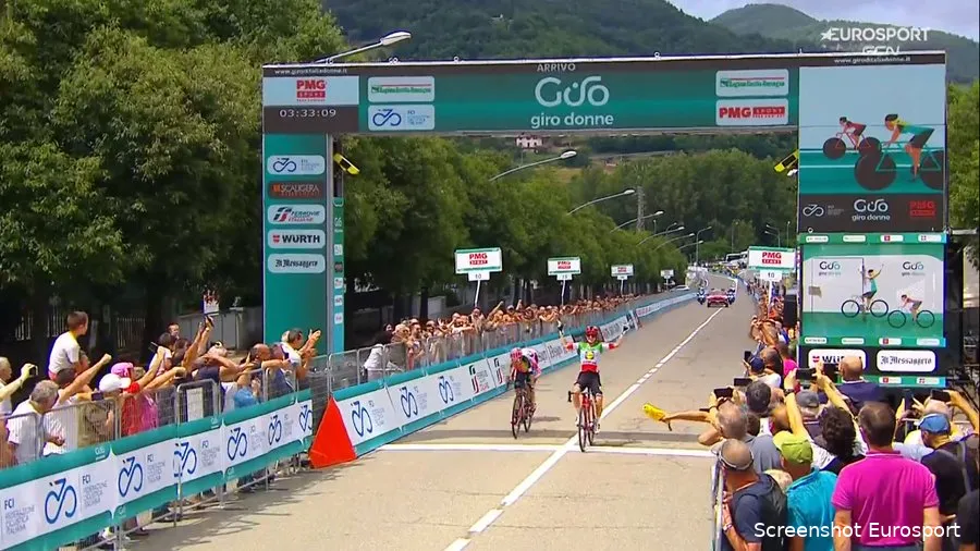 Longo Borghini zegeviert in vierde etappe Giro Donne, Van Vleuten doet wel prima zaak in klassement