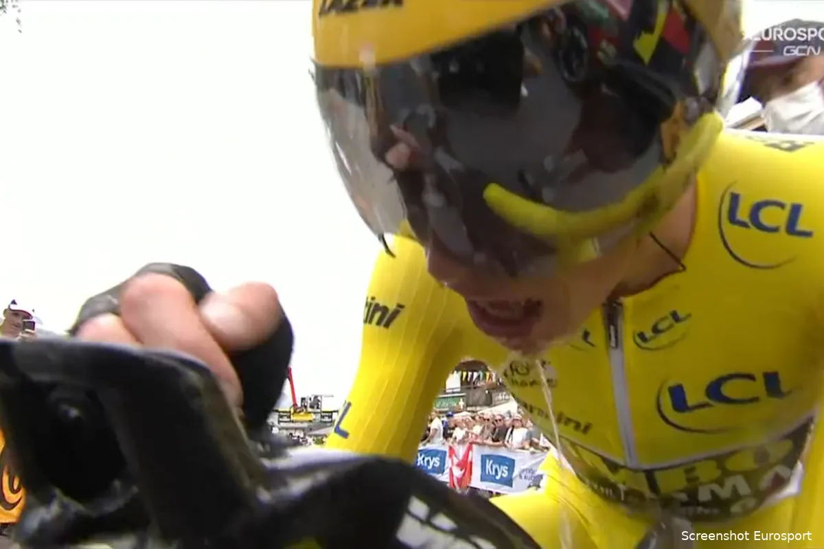 Jonas Vingegaard pakt zijn eerste zege tegen de klok in de Tour de France: 'Mijn beste tijdrit ooit'