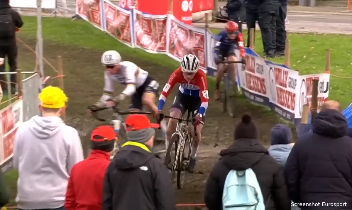 Valpartijtje deert Van Empel niet in Kortrijk: Brabantse is Pieterse en Brand meester bij rentree