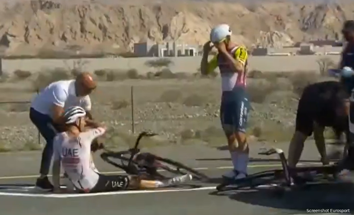 🎥 Adam Yates cycled 35 kilometers despite suffering from a concussion after a heavy blow in the UAE Tour