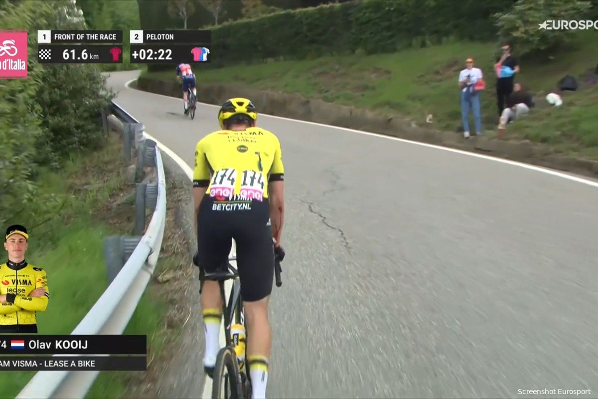 🎥 Even more setbacks for Visma: Olav Kooij injured in Giro, Valter also crashed