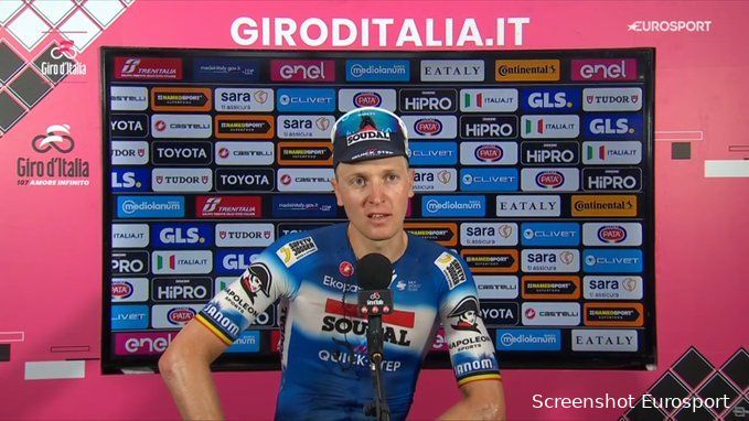 Tim Merlier gives telling answer to predictable question after Giro victory: "Haters will be disappointed"