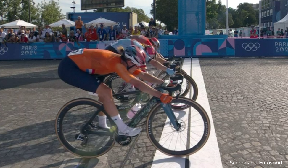 Dreams of Olympic gold shattered for Marianne Vos, who won silver for the Netherlands: "It's like a game, but mostly it just gives you sore legs"