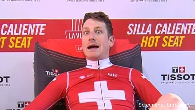 "Finally," sighed Küng, after his Grand Tour stage win: "I was truly the best"